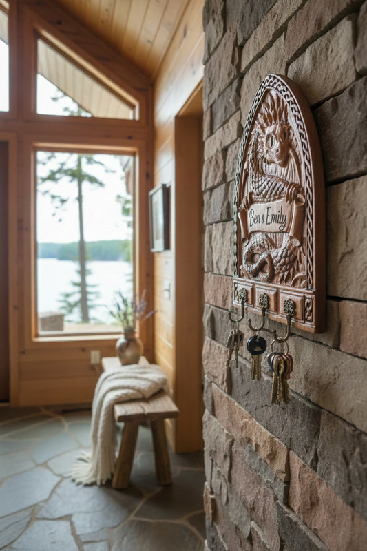 Dragon Key Rack Lake Home Direct Angle