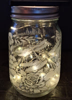 Dragonfly Mason Jar light