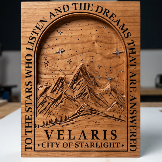 Velaris "City of Starlight" Wall Hanging — ACOTAR