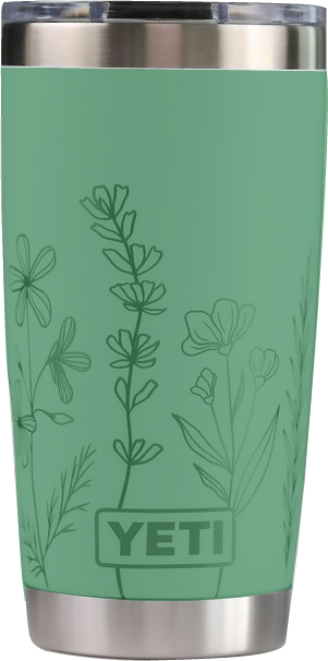 Engraved Travel Mug #6 (demo)