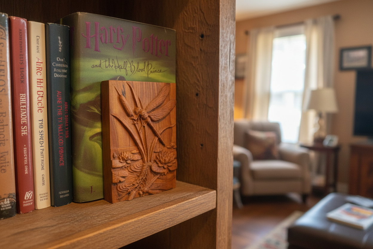 Dragonfly Bookend Lifestyle
