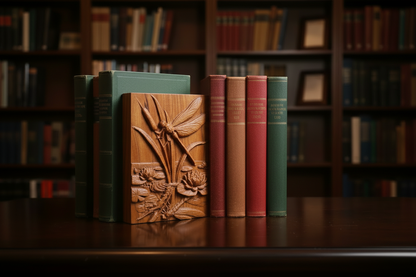 Dragonfly Bookend Single Library Shot