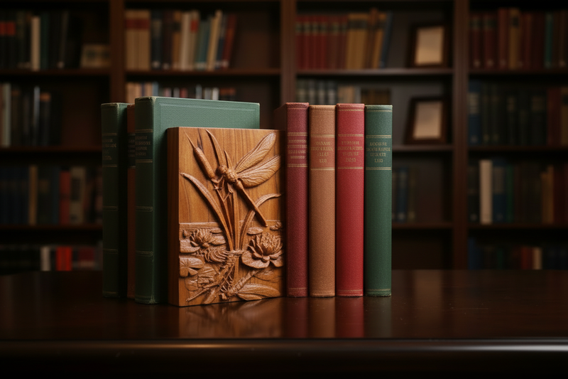 Dragonfly Bookend Single Library Shot