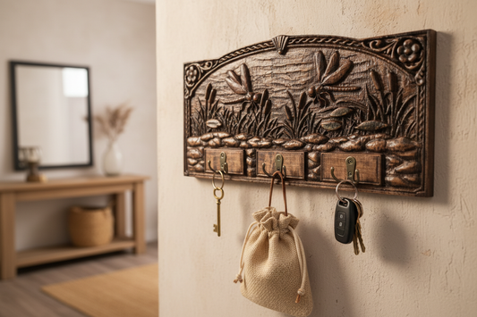 Dragonfly Key Rack Lifestyle
