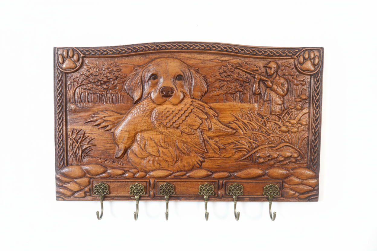 Hunting Themed Coat Rack