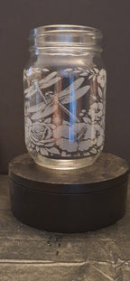 Dragonfly Mason Jar light